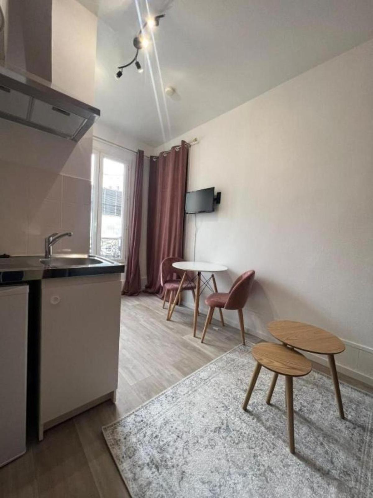 Ferienwohnung Studio - Buttes Chaumont Paris Exterior foto