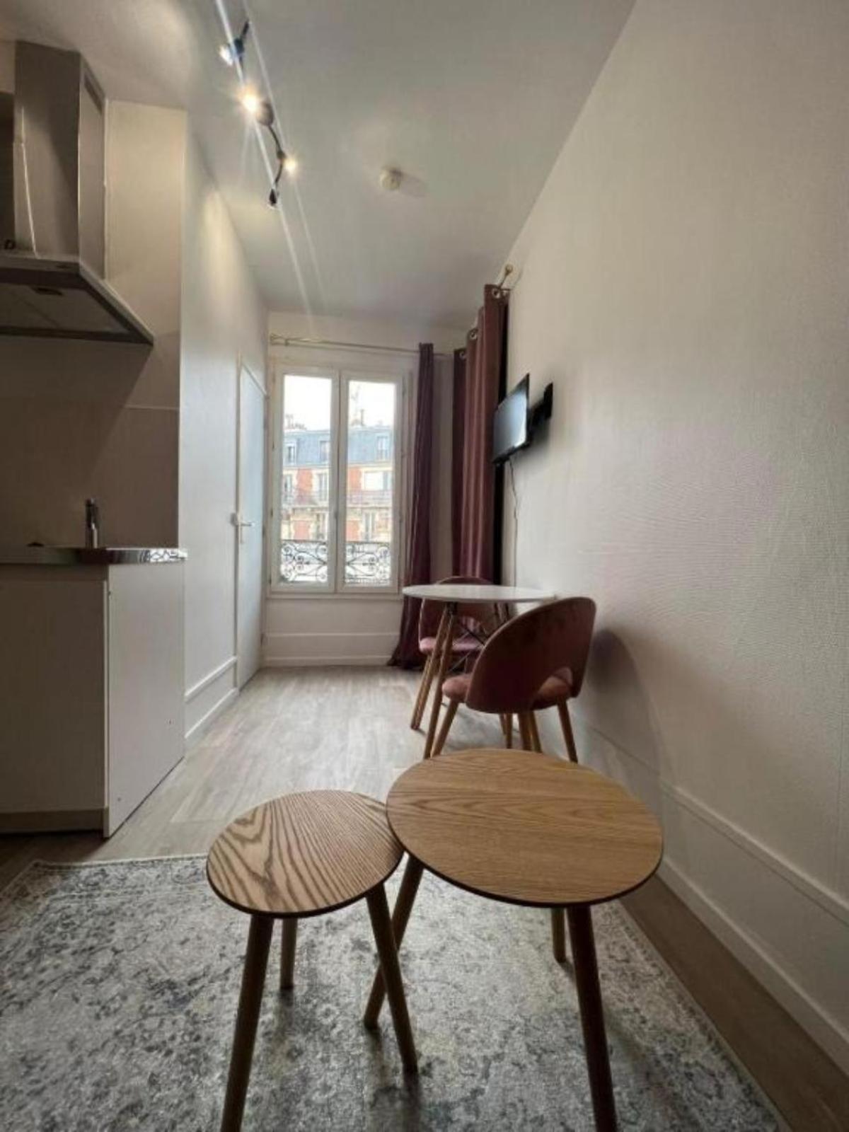Ferienwohnung Studio - Buttes Chaumont Paris Exterior foto